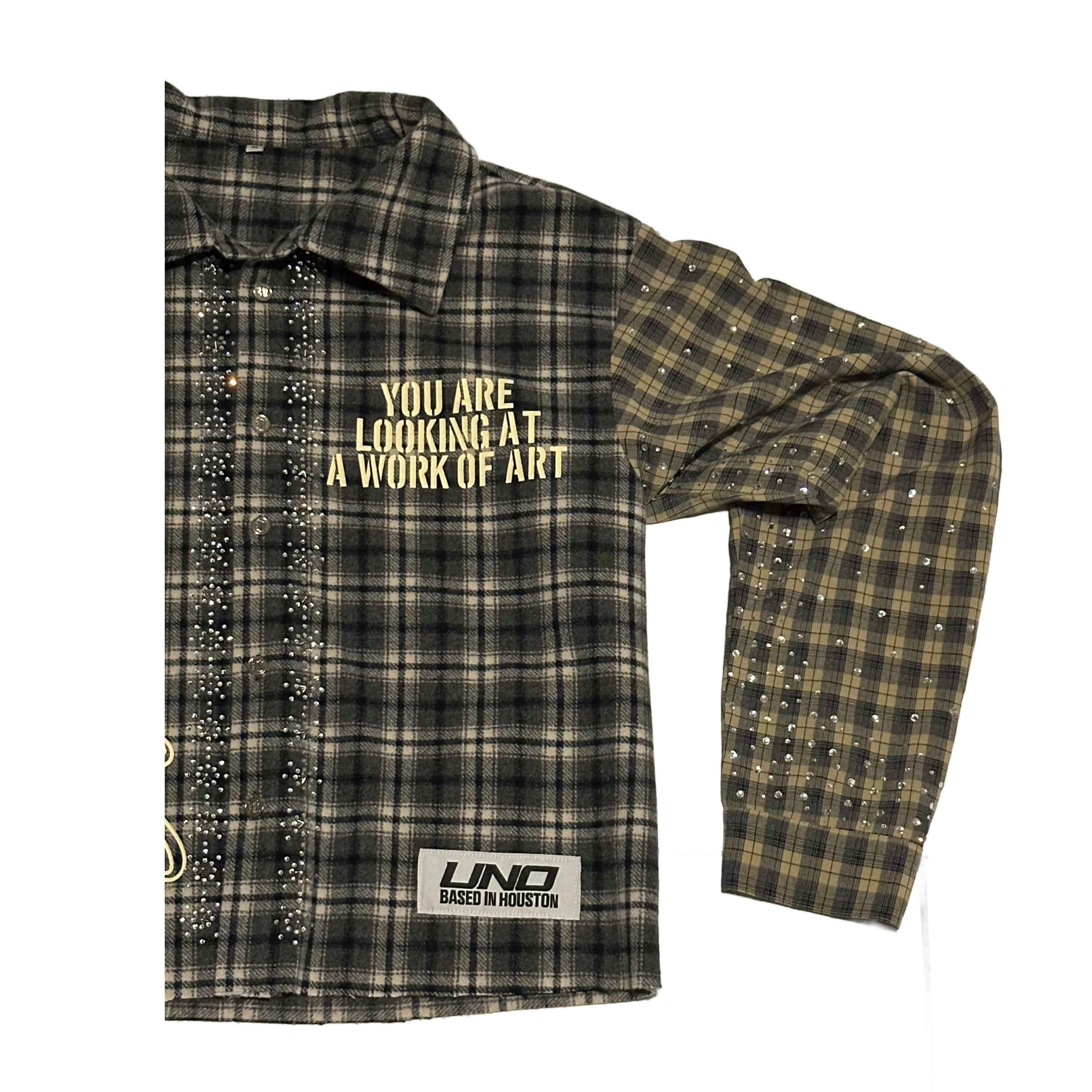 WORK OF ART FLANNEL